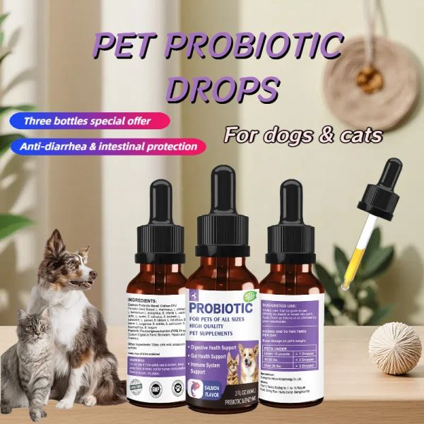 3-Bottle Pet Probio…