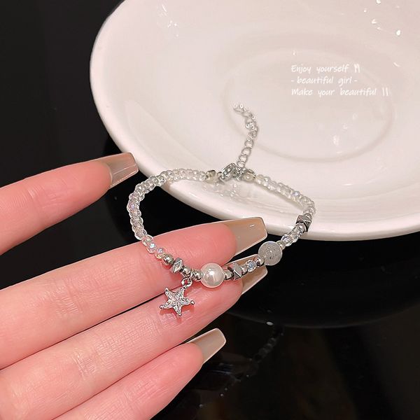 Korean Style Pearl Bracelet with Zirconia, Heart-Shaped & Bow Design - Elegant and Versatile Women's Jewelry, Perfect for Any Occasion
Korean Style Pearl Bracelet with Zirconia, Heart-Shaped & Bow Design - Elegant and Versatile Women's Jewelry, Perfect for Any Occasion
