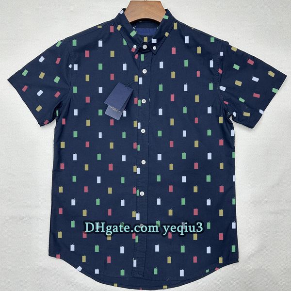 Men Summer Short Sleeve T Shirt Shirt with Dot Print Casual Style Button Down Lapel Design Pocket Small Horse Embroidery Slim Fit Classic Look Comfortable Wear, Sh985-white
Men Summer Short Sleeve T Shirt Shirt with Dot Print Casual Style Button Down Lapel Design Pocket Small Horse Embroidery Slim Fit Classic Look Comfortable Wear, Sh985-white