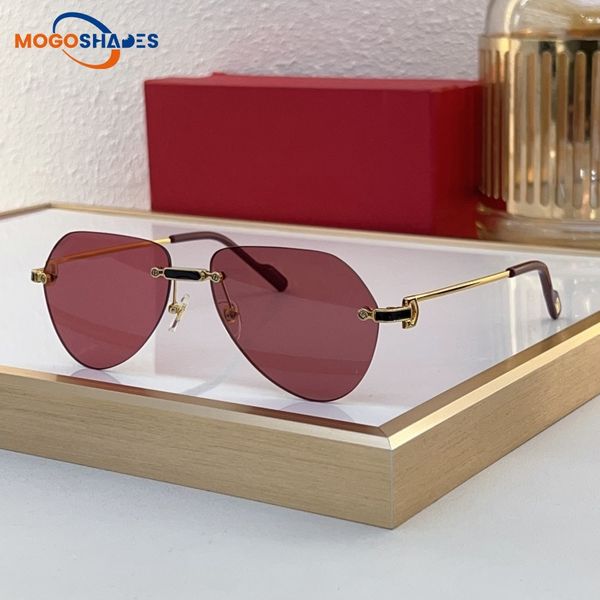 2025 trend one piece adumbral polarized designer sunglasses for women cheetah frameless gafas de sol polygons gradient buff horn eyeglasses with box 0629S
2025 trend one piece adumbral polarized designer sunglasses for women cheetah frameless gafas de sol polygons gradient buff horn eyeglasses with box 0629S