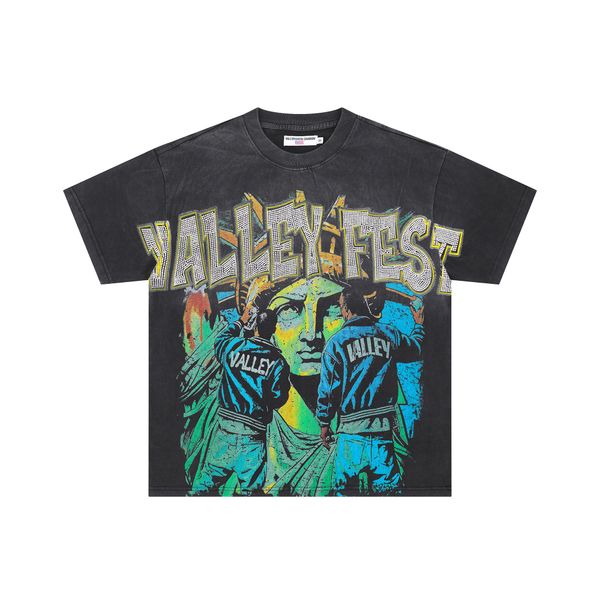 Men' T Shirts same qulality Vale Big Graphic Oversized Tops Harajuku Gothic American All Cotton Short Sleeve Shirt Men Clothing 009, A007
Men' T Shirts same qulality Vale Big Graphic Oversized Tops Harajuku Gothic American All Cotton Short Sleeve Shirt Men Clothing 009, A007