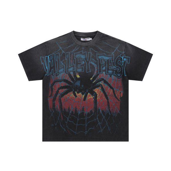 Men's T Shirts same qulality Vale Big Graphic Oversized Tops Harajuku Gothic American All Cotton Short Sleeve Shirt Men Clothing 017, A014
Men's T Shirts same qulality Vale Big Graphic Oversized Tops Harajuku Gothic American All Cotton Short Sleeve Shirt Men Clothing 017, A014