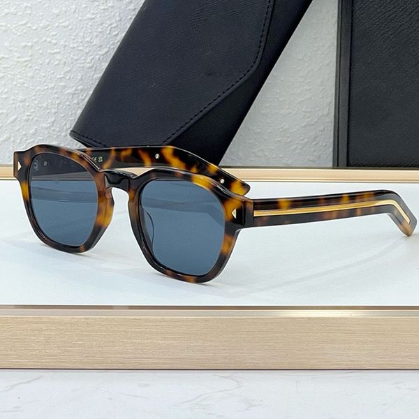 Retro Tortoiseshell Rectangular Sunglasses Mens Designer PRA16S Classic Narrow Frame Acetate Glasses Multi Functional Protection For Summer Driving Travel
