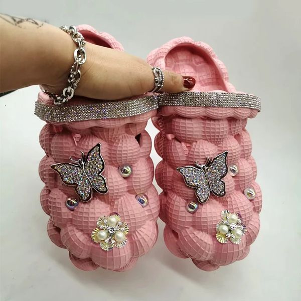 Bubble Slippers with Thick Sole and Massage