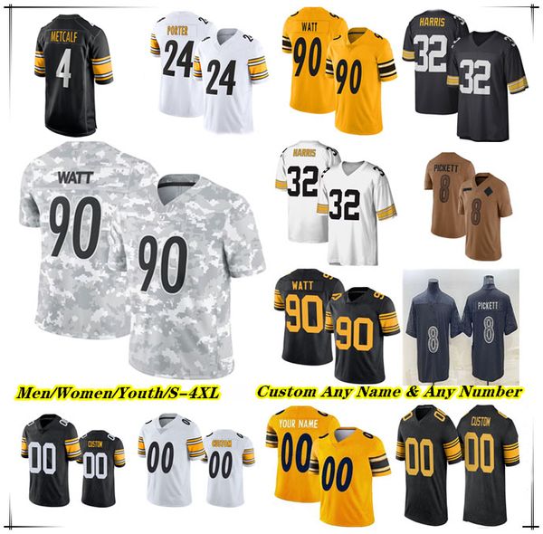 American Football Jersey DK Metcalf T.J. Watt Pat Freiermuth Joey Porter Jr. Will Howard Jaylen Warren Derrick Harmon Jack Sawyer Mason Rudolph Calvin Austin III Kid 4XL, Man brown style
American Football Jersey DK Metcalf T.J. Watt Pat Freiermuth Joey Porter Jr. Will Howard Jaylen Warren Derrick Harmon Jack Sawyer Mason Rudolph Calvin Austin III Kid 4XL, Man brown style