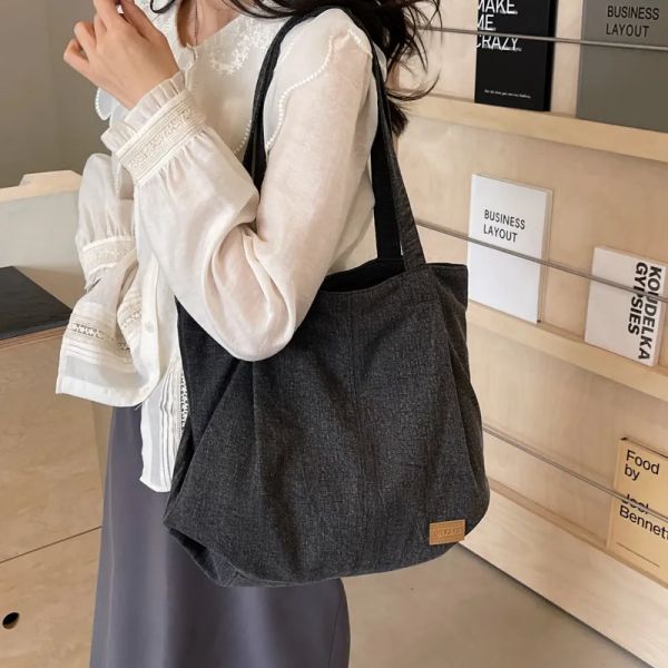 Tote bag Designer bag Large capacity simple denim canvas fashion Women's Shoulder handbag, Blue
Tote bag Designer bag Large capacity simple denim canvas fashion Women's Shoulder handbag, Blue