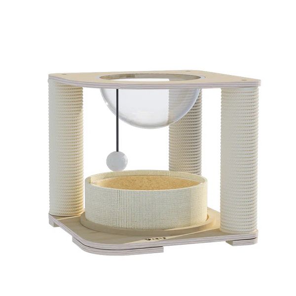 Cat Tree Eco-Friendly Solid Timber Multi-Level Large Cat Tree Tower Tall With Litter Box Enclosure Sturdy Cat Condo Perfect Playground, High 17.72 Inch, Beige
Cat Tree Eco-Friendly Solid Timber Multi-Level Large Cat Tree Tower Tall With Litter Box Enclosure Sturdy Cat Condo Perfect Playground, High 17.72 Inch, Beige