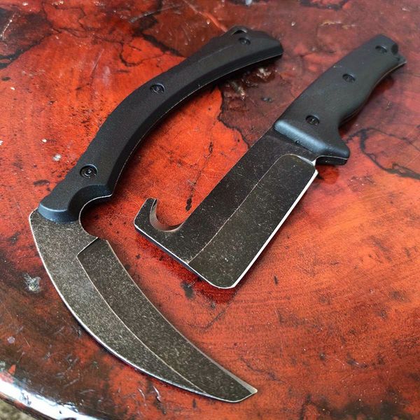 2 Style Outdoor Fixed Blade Knife, Garden Utility Camping Hunting Hiking Work Knife, Chopping Hatchet Knife with Sheath
2 Style Outdoor Fixed Blade Knife, Garden Utility Camping Hunting Hiking Work Knife, Chopping Hatchet Knife with Sheath
