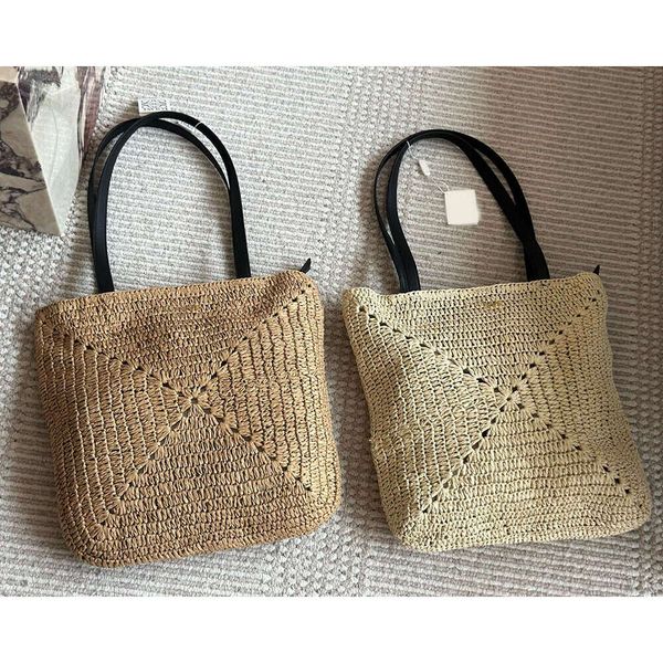 Designer Totes Bag Women Shoulder Bags Woven Beach Bags Lad…