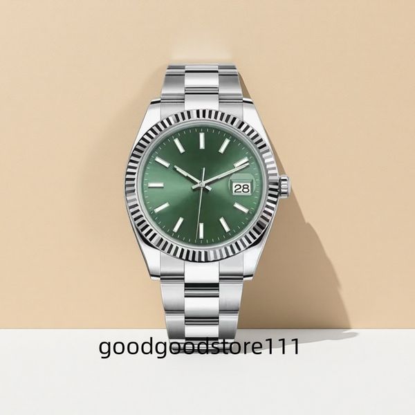 Automatic mechanical mens watch Classic design, high - quality movement. Available in 36mm and 41mm. Full stainless steel, luminous, waterproof., Colour16
Automatic mechanical mens watch Classic design, high - quality movement. Available in 36mm and 41mm. Full stainless steel, luminous, waterproof., Colour16