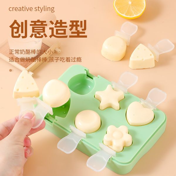 DHgate Summer food grade children's teddy bear creative cartoon cream, popsicle mold, household ice cream sold by DHgate