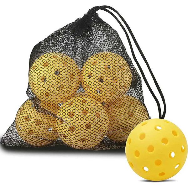 6 Pack Pickleball Balls 40 Holes Pickleballs For Outdoor Indoor Sports Pickle Ball Set Durable Cet Kit Net Bag Drop
6 Pack Pickleball Balls 40 Holes Pickleballs For Outdoor Indoor Sports Pickle Ball Set Durable Cet Kit Net Bag Drop