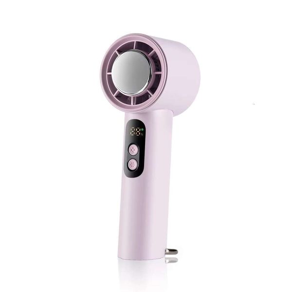 High Quality Dhgadgets Lightweight Mini Air Cooling Fan Portable Small Handheld Table Stand Three Speed Ice Pack Outdoor Home Use