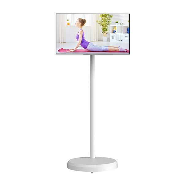 Portable S01 Touchscreen Monitor - 21.5 Inch Adjustable with Rolling Stand & Battery