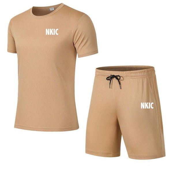 summer fashion men' casual sports suit T-shirt shorts suit casual short sleeves suit jogging fitness clothing brand Clothing, Yellow 1
summer fashion men' casual sports suit T-shirt shorts suit casual short sleeves suit jogging fitness clothing brand Clothing, Yellow 1