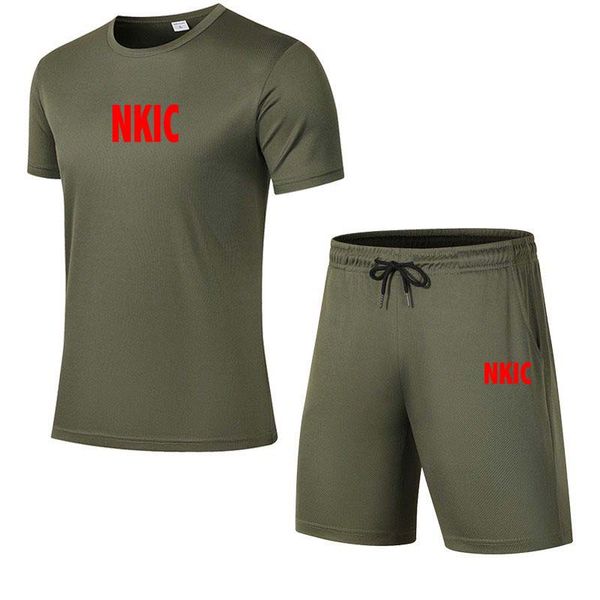 Casual Brand Sportswear Mens Summer Two-Pieces Outfit Short Sleeve Round Neck Top And Shorts Two Piece Set Stylish Outfits Plus Size -4XL, Navy blue
Casual Brand Sportswear Mens Summer Two-Pieces Outfit Short Sleeve Round Neck Top And Shorts Two Piece Set Stylish Outfits Plus Size -4XL, Navy blue