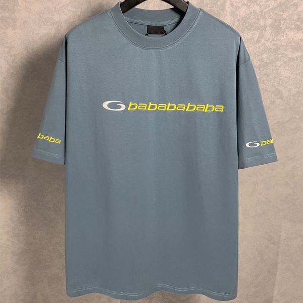 Men's T-Shirts Designer B Letter embroidered round neck short sleeved T-shirt, Aqua
Men's T-Shirts Designer B Letter embroidered round neck short sleeved T-shirt, Aqua