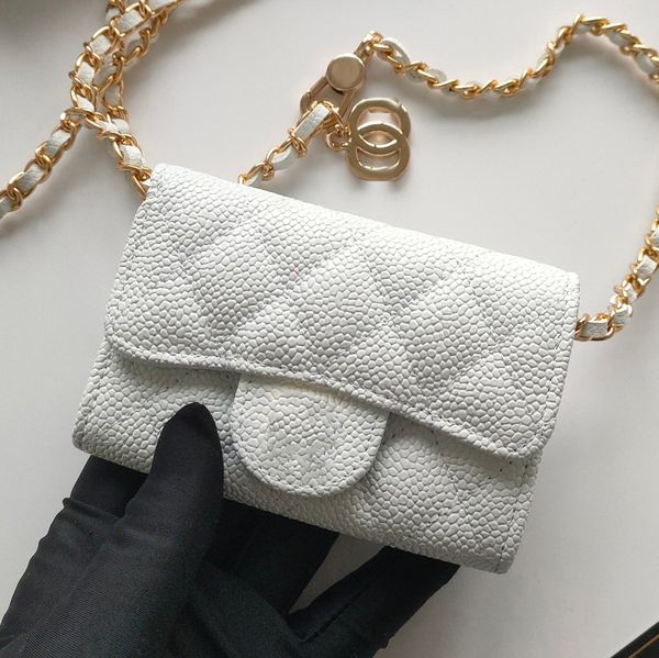 Luxury Purse Cross Body Bag Coin Pouch Fashion Designer Handbag High Quality Caviar Cowhide Flap Bag Luxury Purses Chain Designer Wallets Designer Bag Crossbody, Black/cowhide/gold chain
Luxury Purse Cross Body Bag Coin Pouch Fashion Designer Handbag High Quality Caviar Cowhide Flap Bag Luxury Purses Chain Designer Wallets Designer Bag Crossbody, Black/cowhide/gold chain
