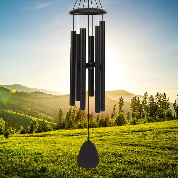 26 Inch Outdoor Wind Chimes Create an Atmosphere for Outdoor Decoration of Farmhouses Terraces Gardens Front Porch and Balconies 250521BJ