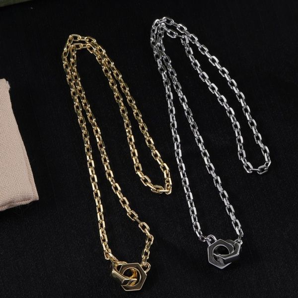 Designer Necklaces for Women - 18K Gold Plated Letter Pendant Necklace, Premium Brass Chain, Luxury Designer Necklace, Perfect Gift for Her
Designer Necklaces for Women - 18K Gold Plated Letter Pendant Necklace, Premium Brass Chain, Luxury Designer Necklace, Perfect Gift for Her