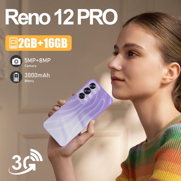Large Screen Reno 12 Pro Mobile Device Featuring Advanced Incell Display | 3 GB Internal Storage