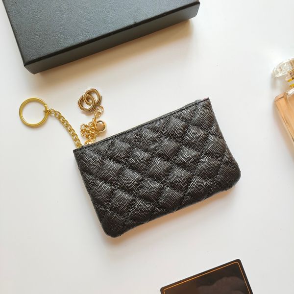 Leather Wallet Card Holder Designer Handbags Card Case High Quality Caviar Cowhide Sheepskin Luxury Purses Zipper Poucht Coin Pouch Designer Wallets For Women, Dark red
Leather Wallet Card Holder Designer Handbags Card Case High Quality Caviar Cowhide Sheepskin Luxury Purses Zipper Poucht Coin Pouch Designer Wallets For Women, Dark red