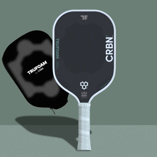 CRBN 1 TruFoam Genesis Pickleball Paddle , Elongated Hybrid Shape for Power & Control , TruFoam Technology , New with Tags
CRBN 1 TruFoam Genesis Pickleball Paddle , Elongated Hybrid Shape for Power & Control , TruFoam Technology , New with Tags