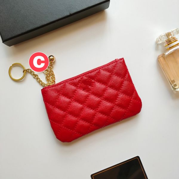 Wallet Women Wallets Designers Designer Handbags Card Case High Quality Caviar Cowhide Sheepskin Luxury Purses Zipper Poucht Coin Pouch Card Holder Designer, Black/cowhide/silver chain
Wallet Women Wallets Designers Designer Handbags Card Case High Quality Caviar Cowhide Sheepskin Luxury Purses Zipper Poucht Coin Pouch Card Holder Designer, Black/cowhide/silver chain