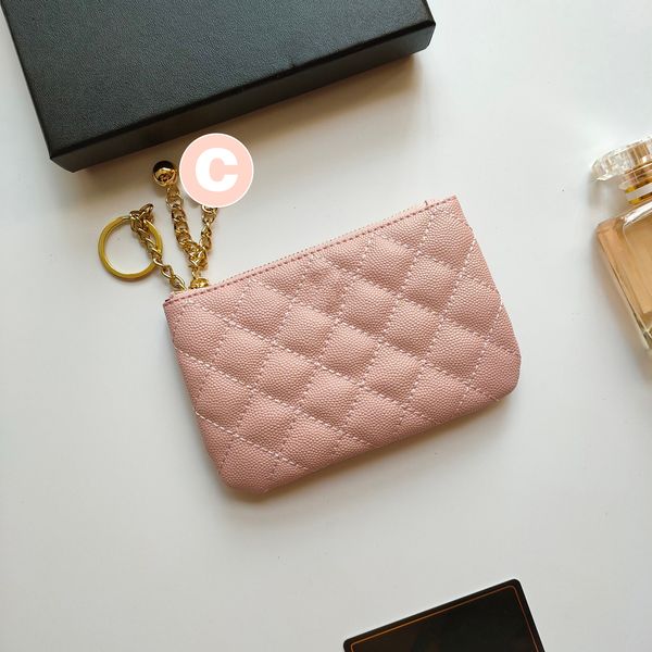 Luxury Wallet Card Holders Designer Handbags Card Case High Quality Caviar Cowhide Sheepskin Luxury Purses Zipper Poucht Coin Purse Designer Wallets For Women, Black/cowhide/silver chain
Luxury Wallet Card Holders Designer Handbags Card Case High Quality Caviar Cowhide Sheepskin Luxury Purses Zipper Poucht Coin Purse Designer Wallets For Women, Black/cowhide/silver chain