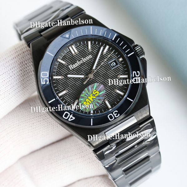 Men Watch Japan 8215 Automatic Movement Uhr Sapphire Glass Mens gift Wristwatch Black Mechanical winding 316L Stainless Steel Strap Clock Screw crown 40MM