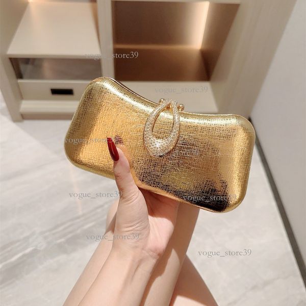 European And American Fashion Retro Leather High-End Sense Diamond-Studded Water Drop Buckle Evening Bag Dress Bag Party Bag Dress Bag, 407 gold
European And American Fashion Retro Leather High-End Sense Diamond-Studded Water Drop Buckle Evening Bag Dress Bag Party Bag Dress Bag, 407 gold