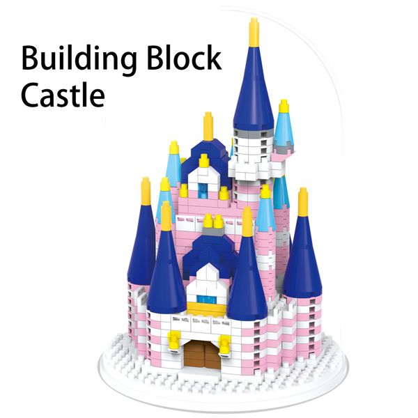 Dream castle building block girl princess difficult educational toys children birthday holiday gift 658 particles, Multicolor
Dream castle building block girl princess difficult educational toys children birthday holiday gift 658 particles, Multicolor