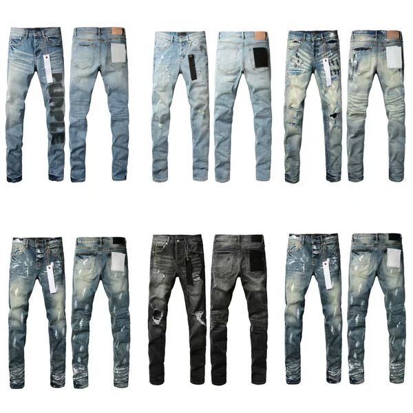 Mens Trousers Purples jeans for mens Denim Designer Jeans Men Black Pants High-end Quality Straight Retro Ripped Biker Jean Slim Fit Motorcycle Clothing, P7071
Mens Trousers Purples jeans for mens Denim Designer Jeans Men Black Pants High-end Quality Straight Retro Ripped Biker Jean Slim Fit Motorcycle Clothing, P7071