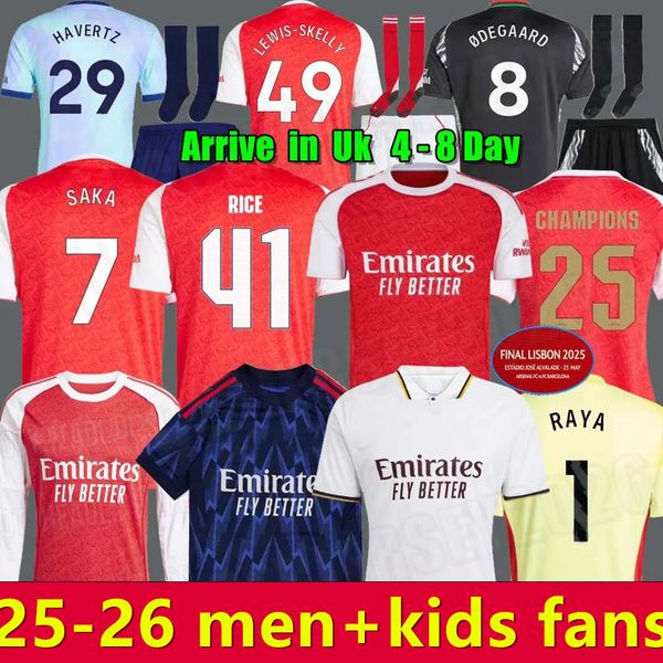 24/25/26 G.JESUS HAVERTZ LEWIS-SKELLY Soccer jerseys 2025 THOMAS TROSSARD RICE TIERNEY Shirt ODEGAARD SAKA MARTINELLI CALAFIORI Football Arsen kids kit Uniform la, A5
24/25/26 G.JESUS HAVERTZ LEWIS-SKELLY Soccer jerseys 2025 THOMAS TROSSARD RICE TIERNEY Shirt ODEGAARD SAKA MARTINELLI CALAFIORI Football Arsen kids kit Uniform la, A5