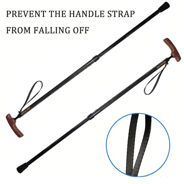 Tactile Adjusting Hiking Sticks Crafted from Premium Carbon Fibre w/ Secure Wooden Tips
Tactile Adjusting Hiking Sticks Crafted from Premium Carbon Fibre w/ Secure Wooden Tips