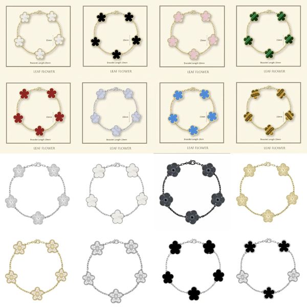 24K Luxury Tennis Jewlery Designer Bracelet For Women Clove…