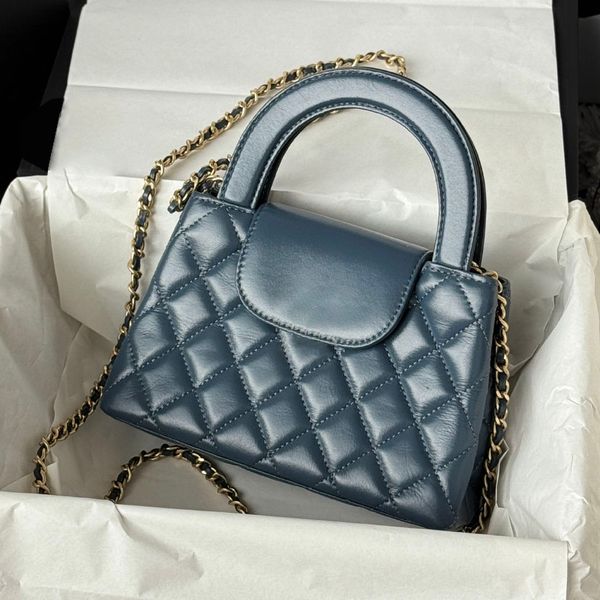 9A lady Designers Bag Mini Handbag Metal Chain bag women's Handle bag Genuine Leather Women shoulder bag Tote Bag ladies Crossbody bag Diamond Lattice totes 19cm, Pink
9A lady Designers Bag Mini Handbag Metal Chain bag women's Handle bag Genuine Leather Women shoulder bag Tote Bag ladies Crossbody bag Diamond Lattice totes 19cm, Pink