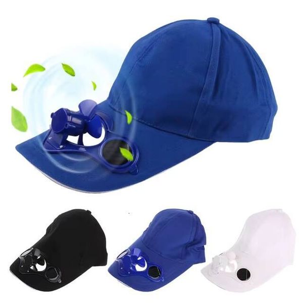 Summer Sports Outdoor Hat with Solar Powered Cool Fan for Cycling and Climbing Baseball Cap