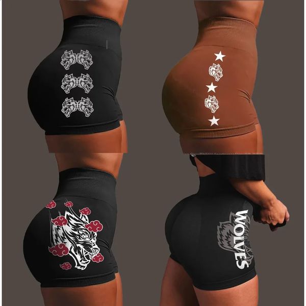 DHgate Wolf Seamless Women Summer Workout Short Legging Sport Wear Fitness Outfits Gym Yoga Run Shorts 250528 XJ260206 sold by DHgate