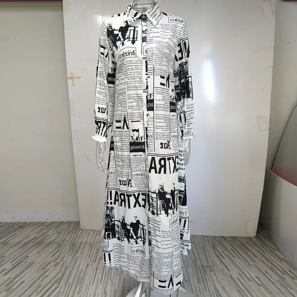 Casual Printed Turn…