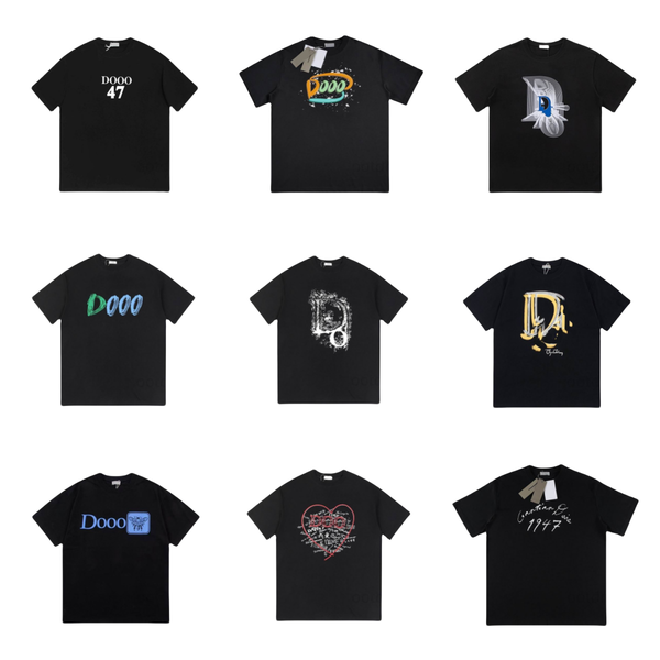 Dooo655 Unisex Designer Tee - Short Sleeve Black & White T-Shirt with Letter Print, Brown
Dooo655 Unisex Designer Tee - Short Sleeve Black & White T-Shirt with Letter Print, Brown
