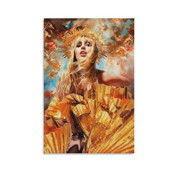 Painting Miley Cyru…