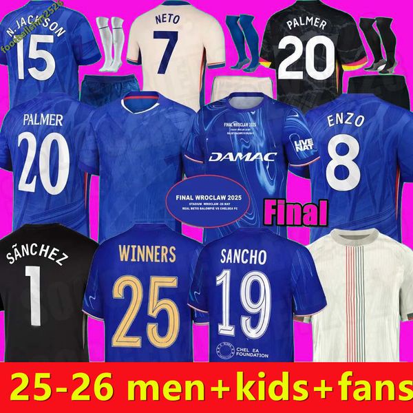 25 26 CAICEDO Nkunku PALMER new soccer jerseys 2026 Enzo Mudryk Cucurella football shirt men kids N.JACKSON SANCHO neto Guiu Adarabioyo JAMES COLWILL finals Winners, A3
25 26 CAICEDO Nkunku PALMER new soccer jerseys 2026 Enzo Mudryk Cucurella football shirt men kids N.JACKSON SANCHO neto Guiu Adarabioyo JAMES COLWILL finals Winners, A3