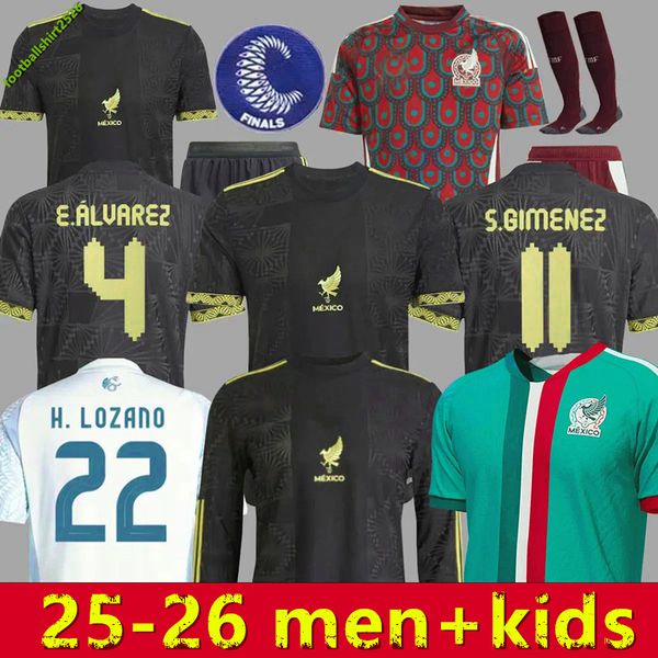 24 25 26 Mexico Gold Cup Soccer Jerseys 2024 2025 2026 CHICHARITO GIMENEZ H.LOZANO HOME AWAY Football Shirt Mexique E. ALVAREZ A.VEGA RAUL Men new Kids Kit uniform, A1
24 25 26 Mexico Gold Cup Soccer Jerseys 2024 2025 2026 CHICHARITO GIMENEZ H.LOZANO HOME AWAY Football Shirt Mexique E. ALVAREZ A.VEGA RAUL Men new Kids Kit uniform, A1