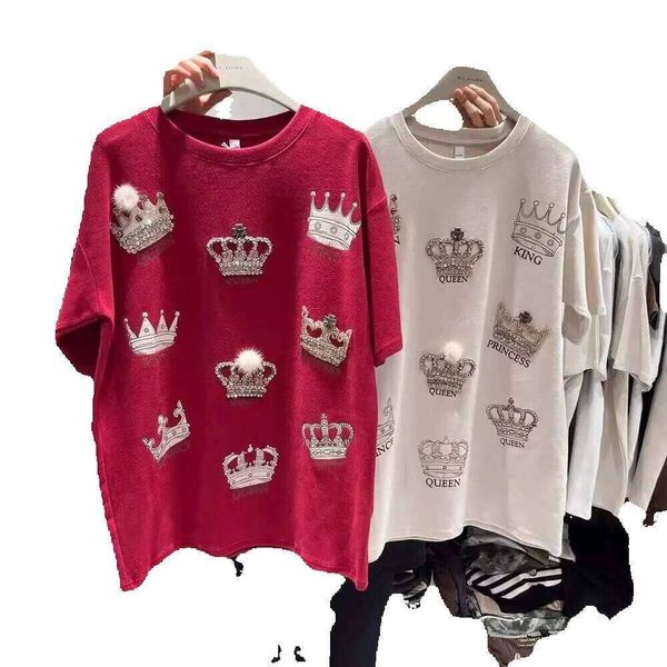 Extra Large 1.0-150kg Plus Size Winter Thickened Brushed T-Shirt Women Short Sleeve Heavy Craft Slimming Hip Covering Loose Mid-Length, White
Extra Large 1.0-150kg Plus Size Winter Thickened Brushed T-Shirt Women Short Sleeve Heavy Craft Slimming Hip Covering Loose Mid-Length, White