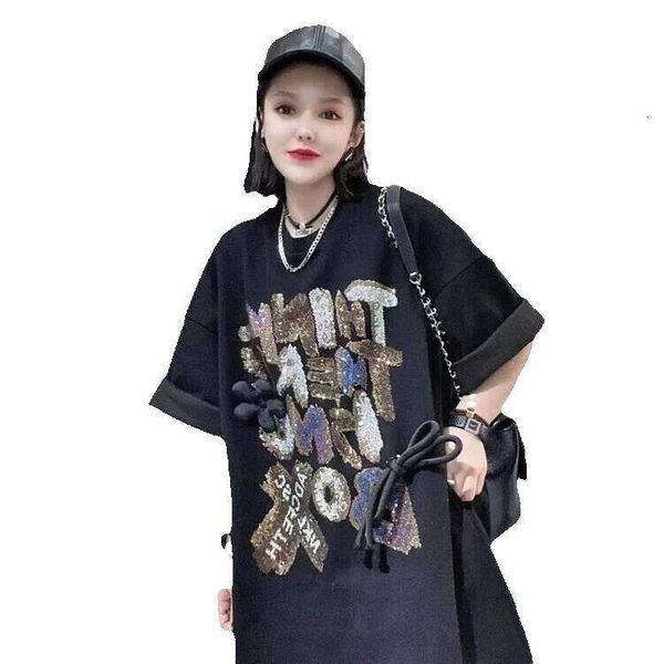 Plus Size Women's Clothing Chubby MM 1.0-150kg Heavy printing Mid-Length Fashion New Short Sleeve T-Shirt Dress, Color as shown in the picture
Plus Size Women's Clothing Chubby MM 1.0-150kg Heavy printing Mid-Length Fashion New Short Sleeve T-Shirt Dress, Color as shown in the picture