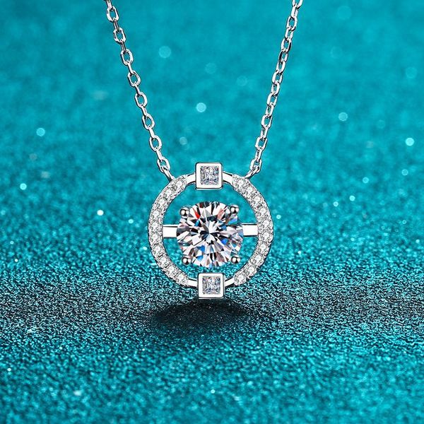 925 Sterling Silver Moissanite Necklace for Women, Simple Minimalist Pendant, Korean Style Fashion Necklace, Trendy Jewelry for Daily Wear
925 Sterling Silver Moissanite Necklace for Women, Simple Minimalist Pendant, Korean Style Fashion Necklace, Trendy Jewelry for Daily Wear