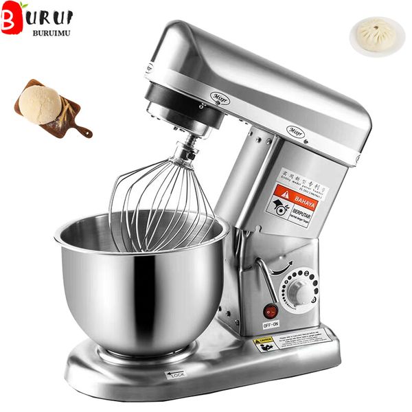 DHgate 5L/7L/10L Mixer Electric Egg Flour Food Blenders Dough Kneading Machine listed by DHgate