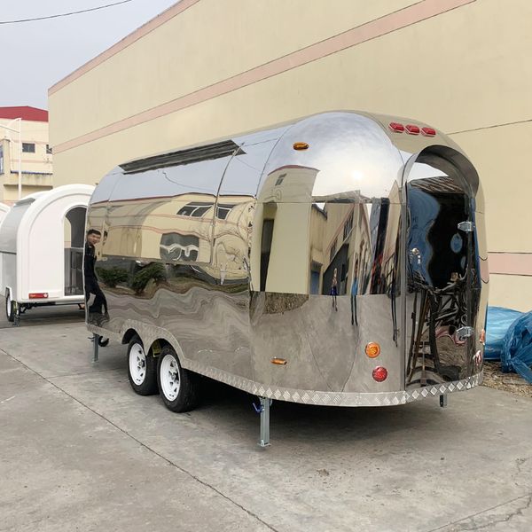 All-in-One YG 8.2ft Food Trailer | Prefabricated Stainless Steel Mobile Kitchen
All-in-One YG 8.2ft Food Trailer | Prefabricated Stainless Steel Mobile Kitchen