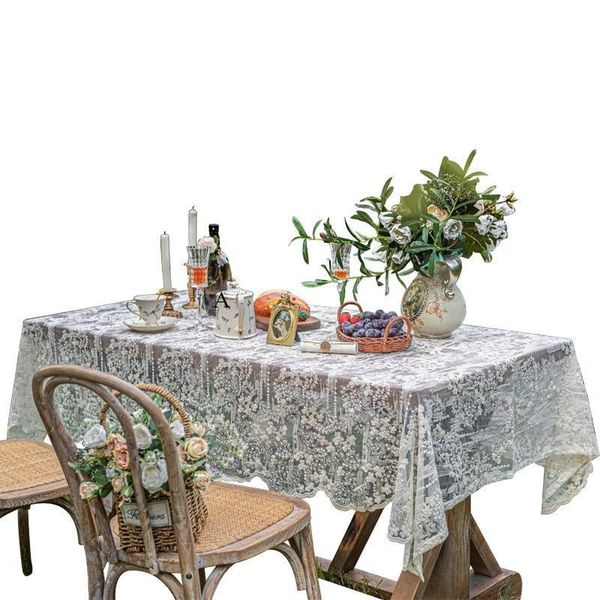 White Lace Embroide… - image